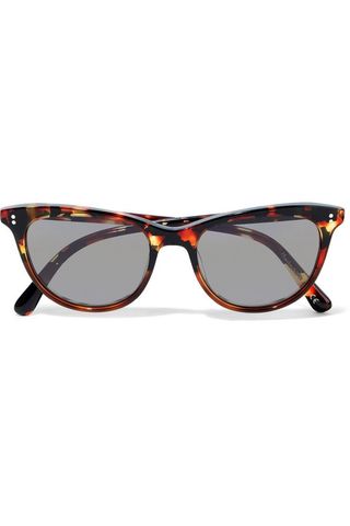 Oliver Peoples + Cat-Eye Tortoiseshell Acetate Sunglasses