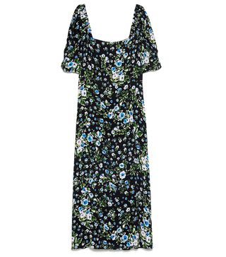 Zara + Floral-Print Dress