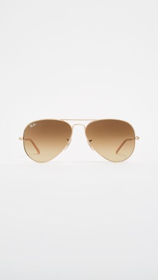 Ray-Ban + Matte Classic Aviator Sunglasses