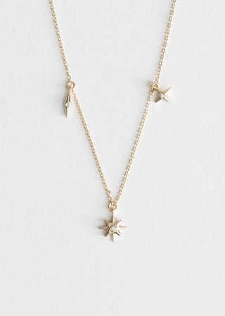 & Other Stories + Pointed Star Charm Necklace