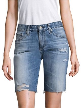 Ag Jeans + Nikki Relaxed Skinny Denim Shorts