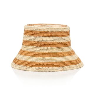 Sensi Studio + Exclusive Striped Straw Bucket Hat