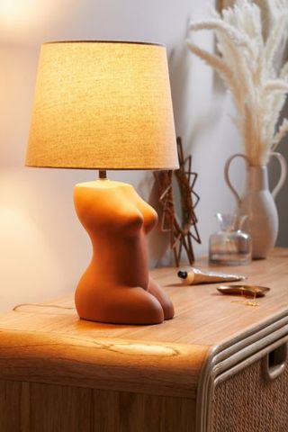 Urban Outfitters + Female Form Table Lamp