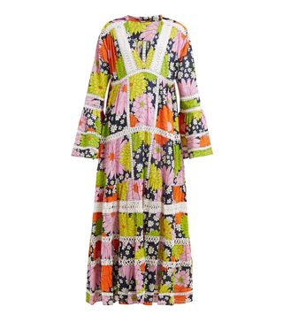 Dodo Bar Or + Enid Floral-Print Cotton Maxi Dress