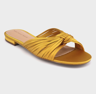 Who What Wear x Target + Grace Satin Knotted Slide Sandal