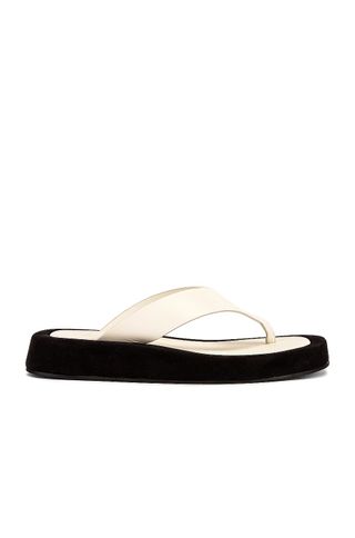 The Row + Ginza Thong Sandals