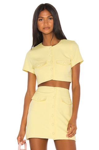 Song of Style + Gala Top in Citrus Yellow