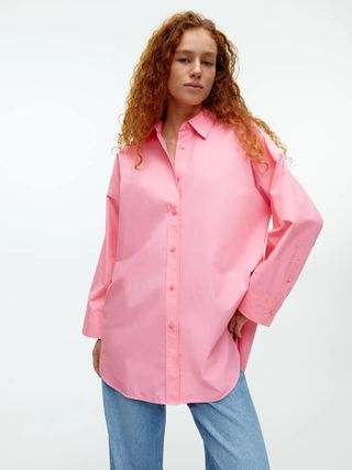 Arket + Oversized Poplin Shirt