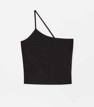 Pull & Bear + Top With Asymmetric Strap
