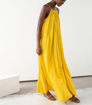 & Other Stories + Rope Strap A-Line Maxi Dress