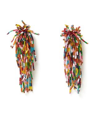 Bimba Y Lola + Multicolour Bead Earrings