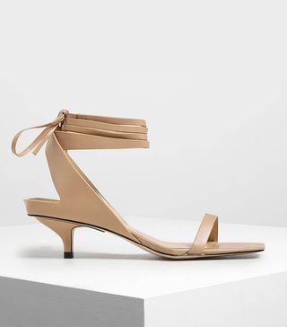 Charles & Keith + Square Toe Sandals