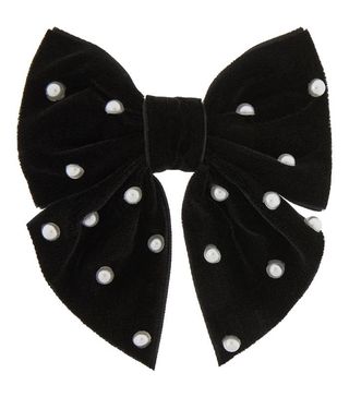 Accessorize + Embellished Bow Barrette Hair Clip