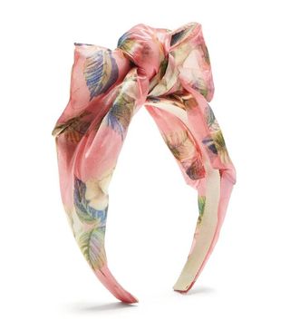 Benoit Missolin + Luce Floral-Print Bow Headband