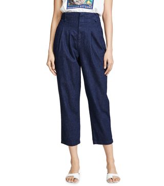 AG + Yasmeen Pleated Trousers