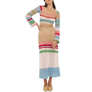 Yajaeka + Knitted Crochet Dres