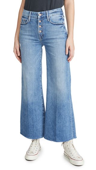 Mother + The Pixie Roller Ankle Fray Jeans