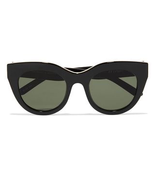 Le Specs + Air Heart Cat-Eye Sunglasses
