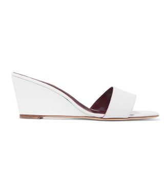 Staud + Billie Leather Wedge Sandals