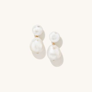 Mejuri + Bold Pearl Drop Earrings