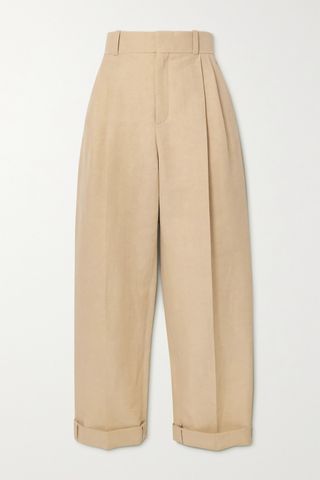 Chloé + Milly Pleat Trousers
