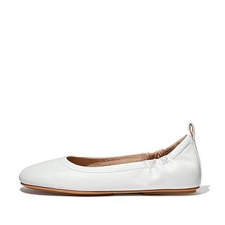 FitFlop + Allegro Soft Leather Ballet Pumps