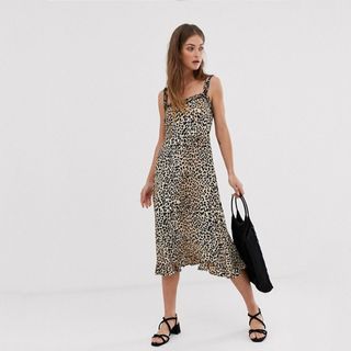 Faithfull the Brand + Noemie Leopard Midi Dress