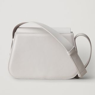 COS + Small Rounded-Edge Leather Bag