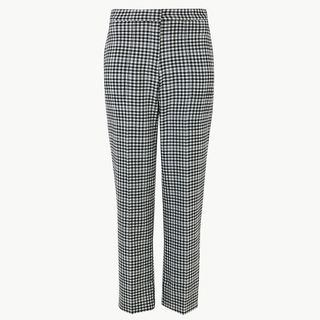 Marks and Spencer + Checked Trousers
