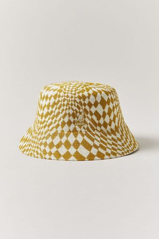 Kangol + Warped Check Bucket Hat