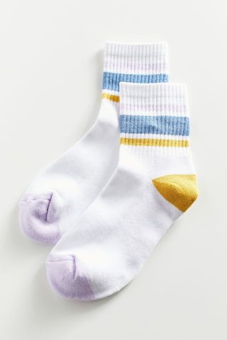 Urban Outfitters + Colorblock Sport Crew Sock