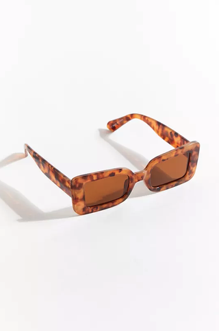 Urban Outfitters + Rory Chunky Rectangle Sunglasses