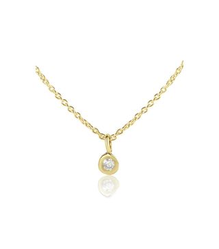 Stone and Strand + Tiny Diamond Choker Necklace
