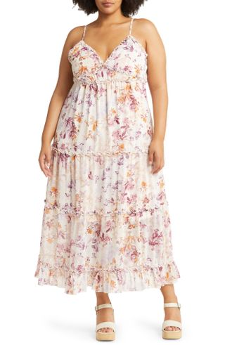 Chelsea28 + Floral Ruffle Tiered Sundress