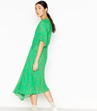 Studio by Preen + Green Floral Print Midi Dress