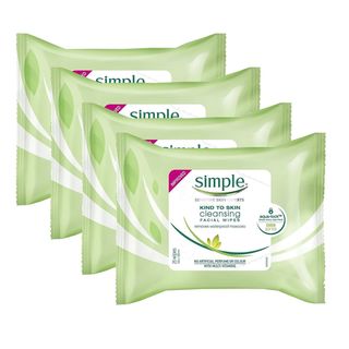 Simple + Cleansing Facial Wipes