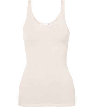 James Perse + The Daily Ribbed Stretch-Supima Cotton Tank