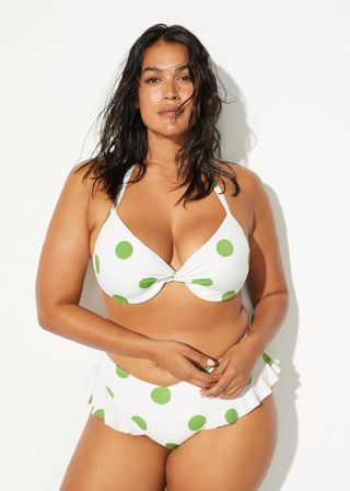 Mango + Dots Bikini Top