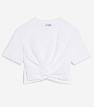 Topshop + Twist Front T-Shirt