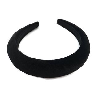 Design by Hummingbird + Black Velvet Padded Headband