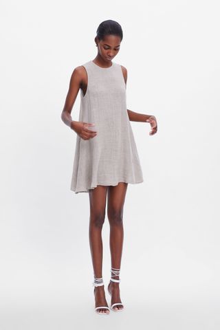 Zara + Linen Dress