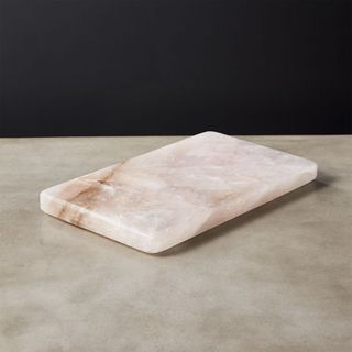 CB2 + Rose Quartz Serving Tray