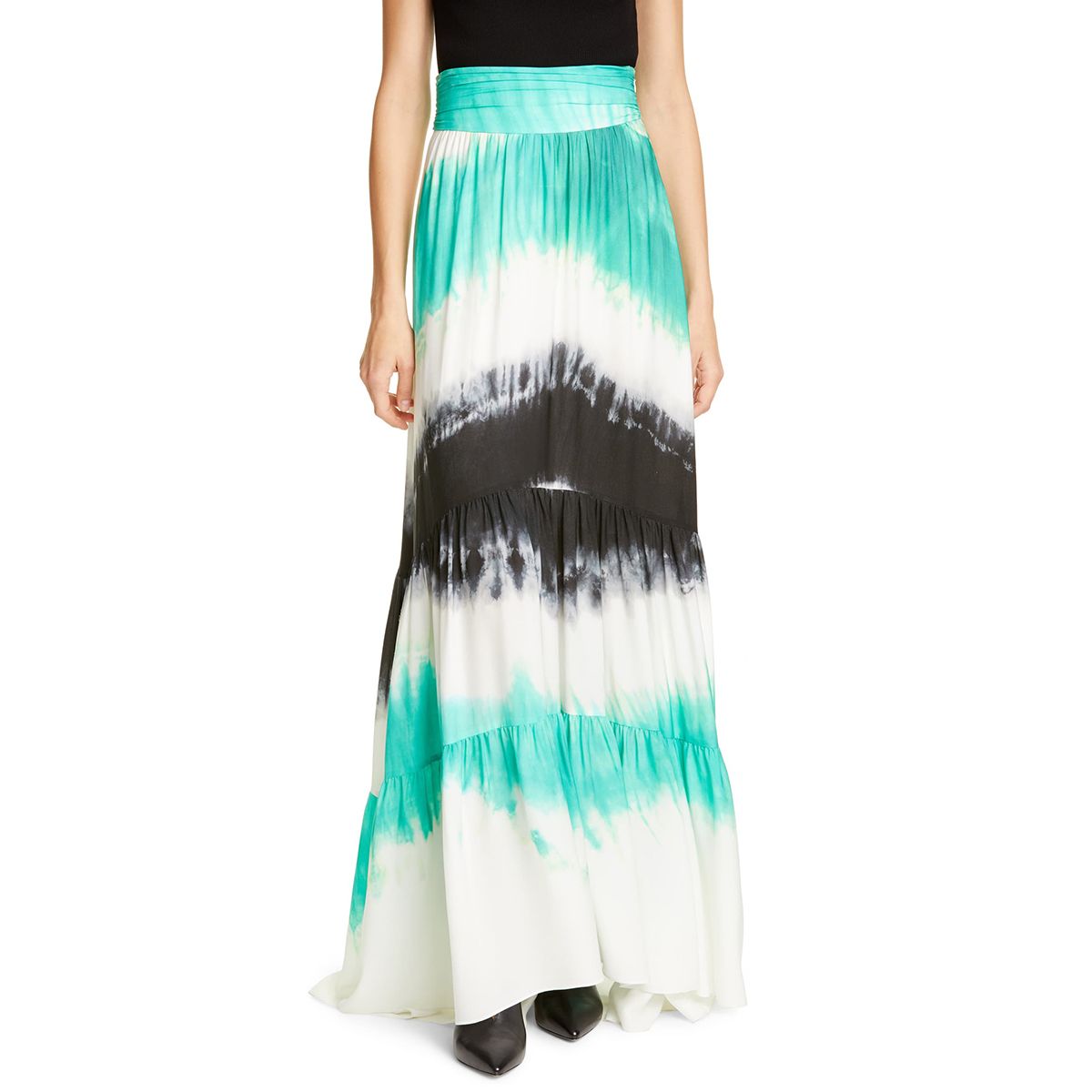 Tiedye Gauze Skirt Indigo