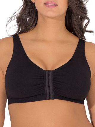 Fruit of the Loom + Front Closure Cotton Bra