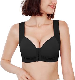 FallSweet + Push Up Wirefree Bra Seamless No Dig Comfort Brassiere
