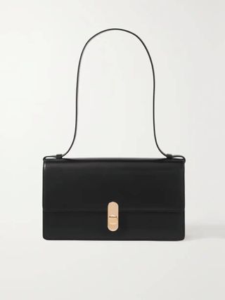 The Row + Clea Leather Shoulder Bag