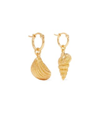 Aurélie Bidermann + Panama Gold-Plated Earrings