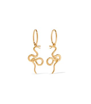 Meadowlark + Medusa Gold-Plated Earrings