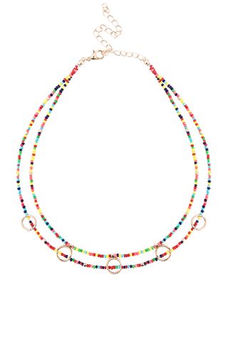 Eight by Gjenmi Jewelry + Rainbow Party Choker in Multi