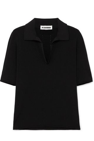 Jil Sander + Stretch-Jersey Polo Shirt